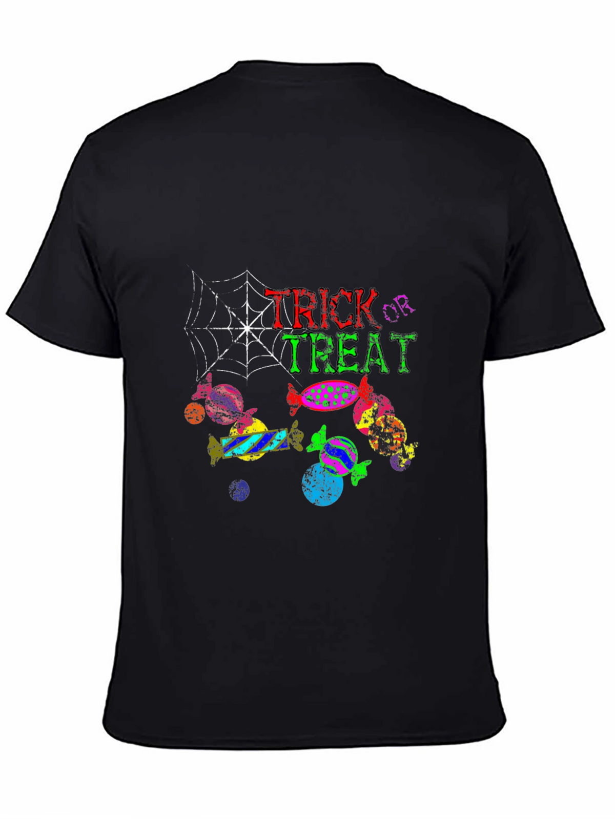 Trick or Treat Halloween Graphic T-Shirt