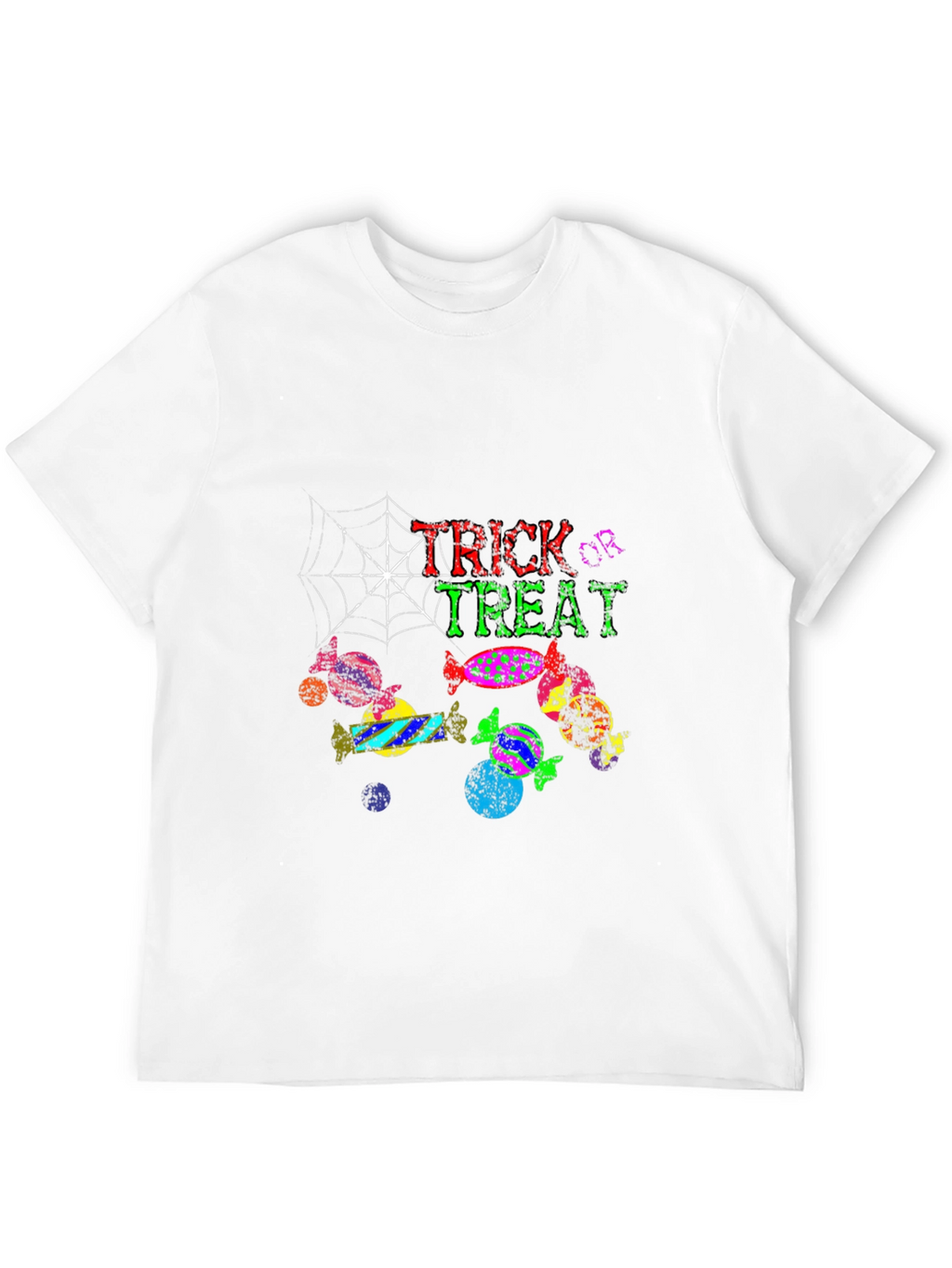 Trick or Treat Halloween Graphic T-Shirt