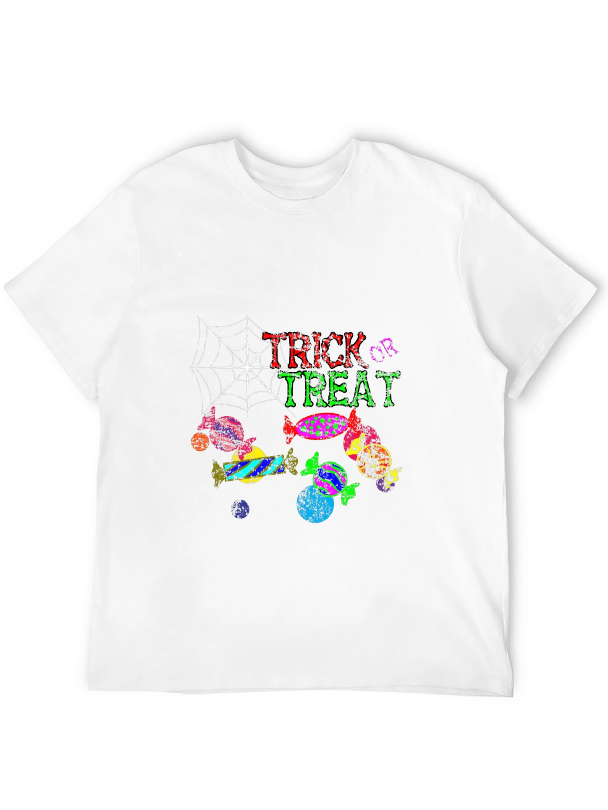 Trick or Treat Halloween Graphic T-Shirt