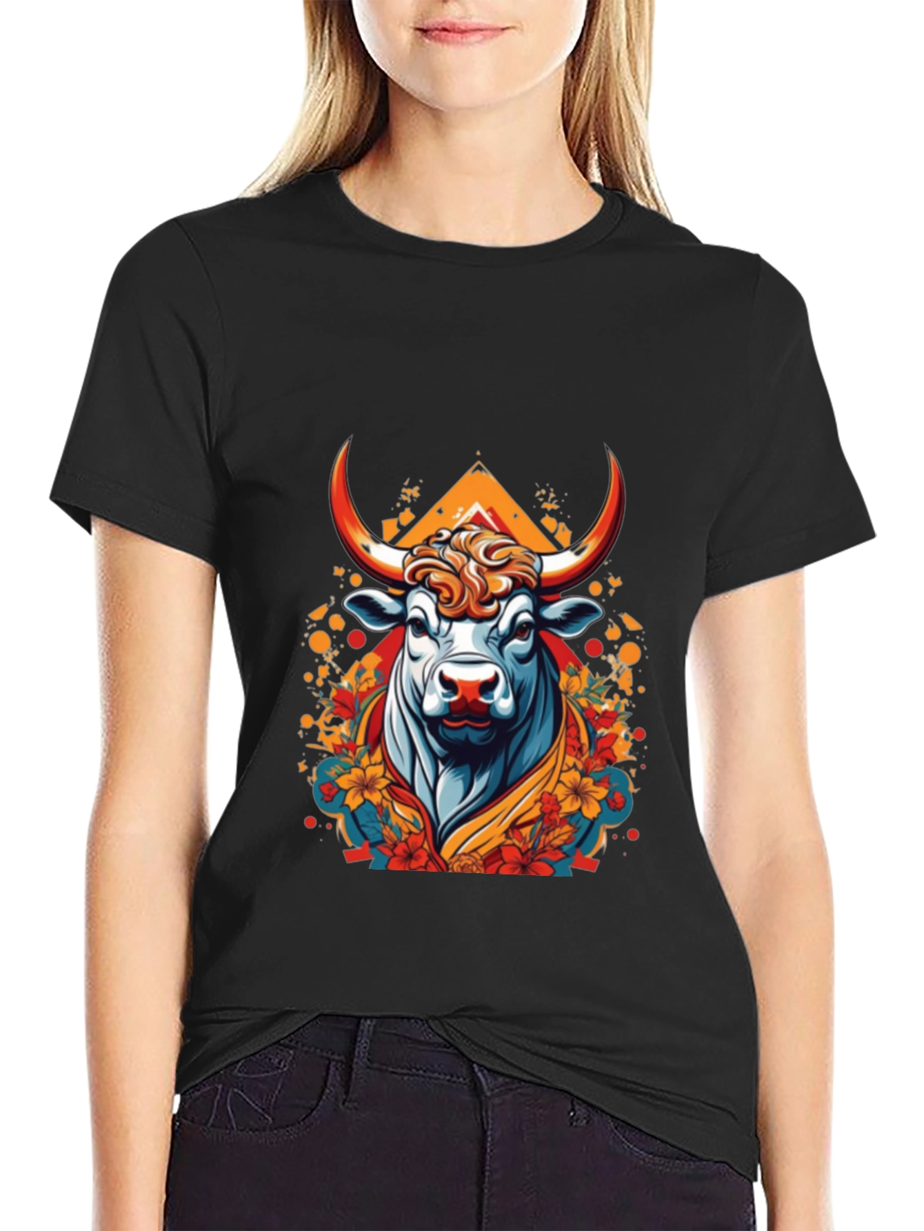 Bold Bull Graphic Tee - Unique Style