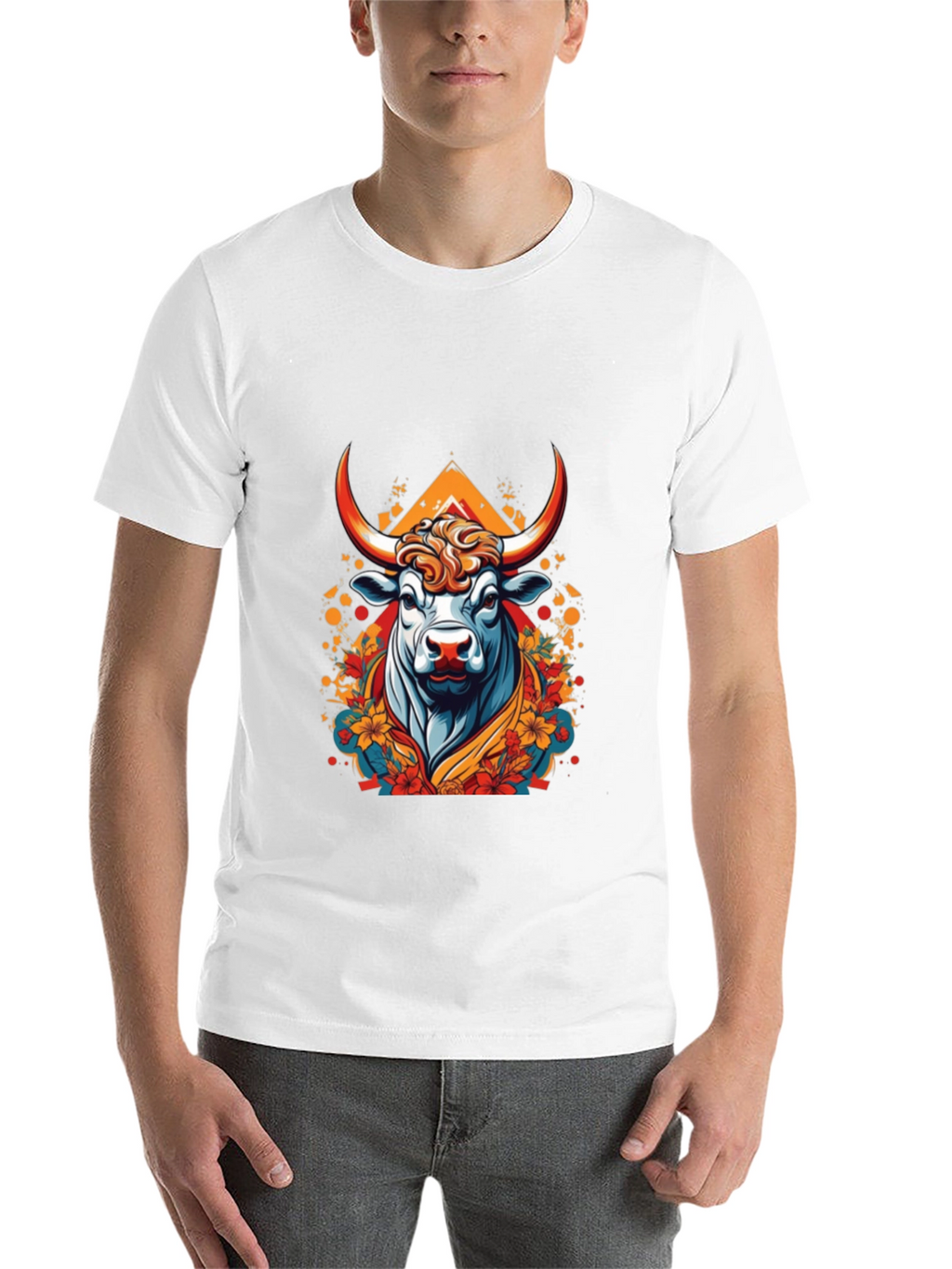Bold Bull Graphic Tee - Unique Style