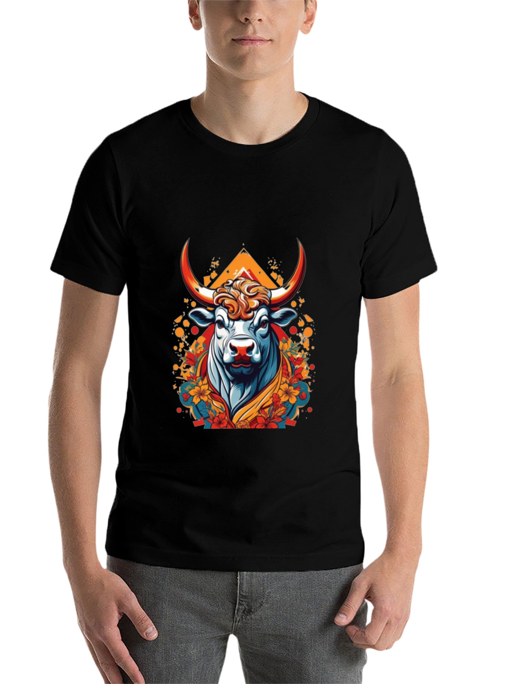 Bold Bull Graphic Tee - Unique Style
