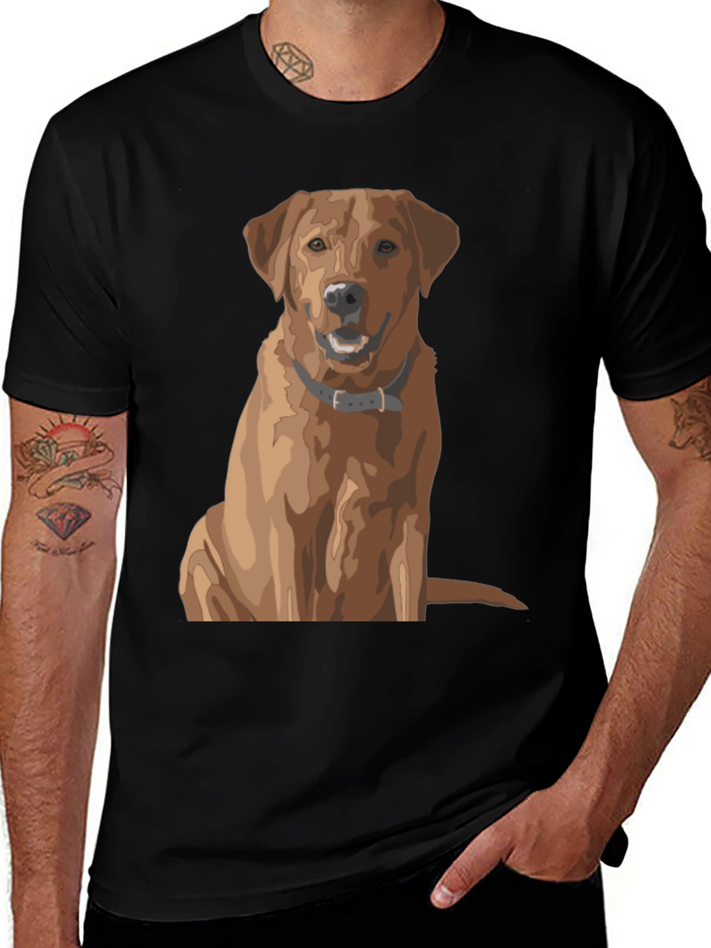 Dog Lover T-Shirt - Labrador Retriever Graphic Tee