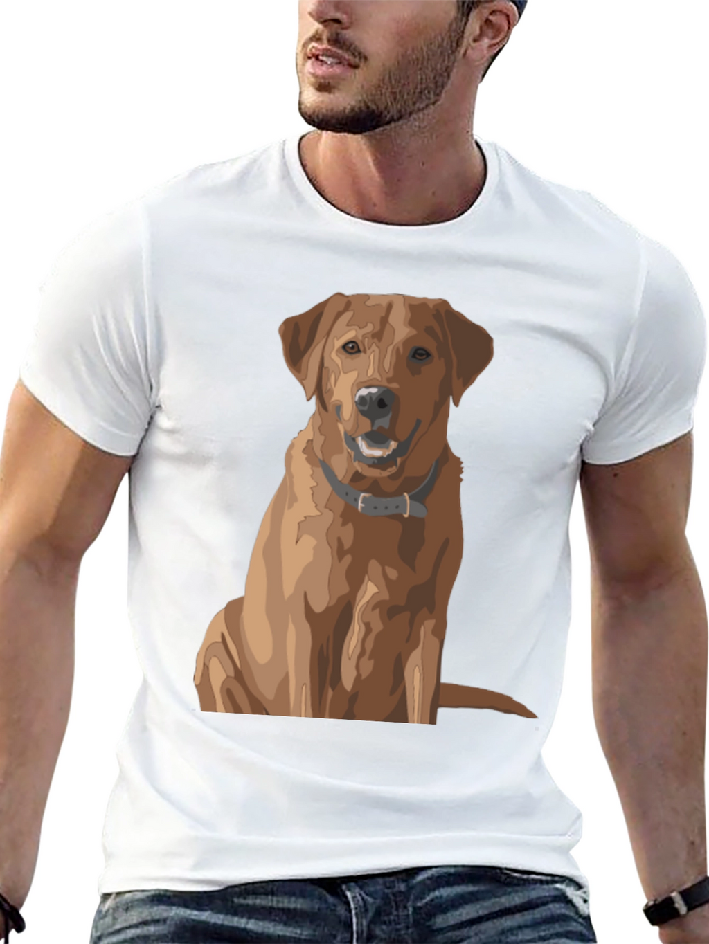 Dog Lover T-Shirt - Labrador Retriever Graphic Tee