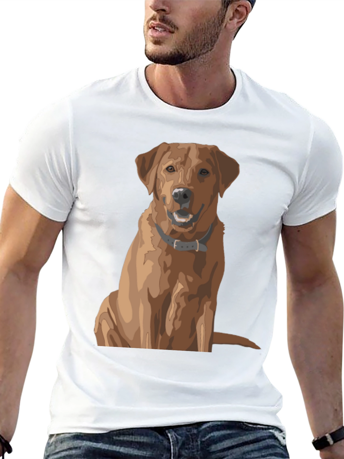 Dog Lover T-Shirt - Labrador Retriever Graphic Tee