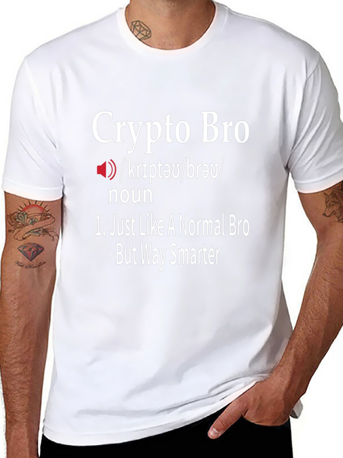 Crypto Bro Definition T-Shirt