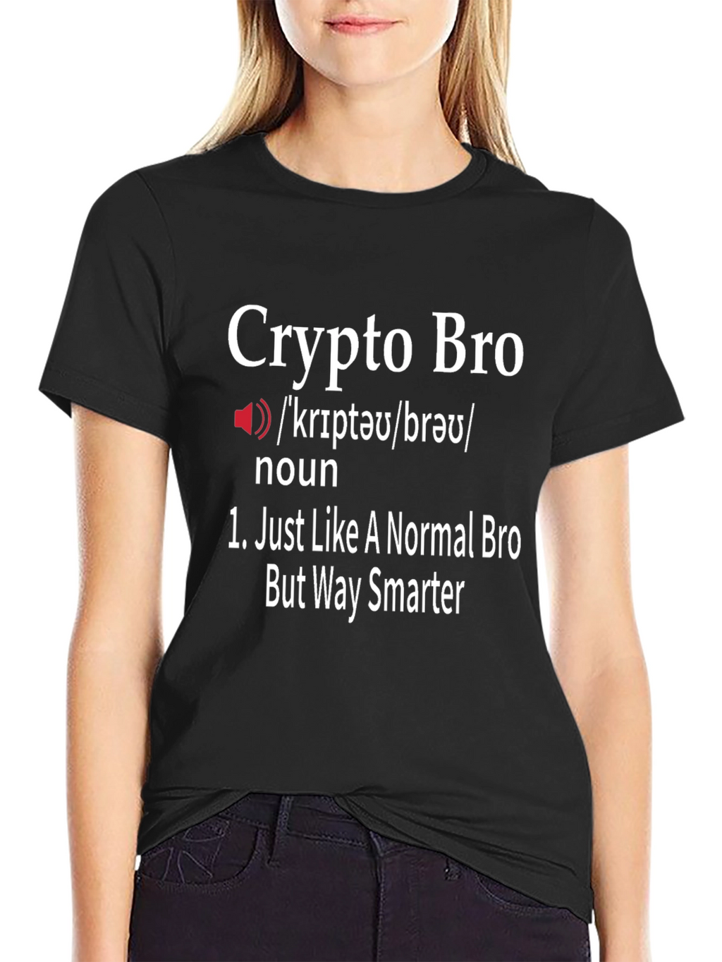 Crypto Bro Definition T-Shirt