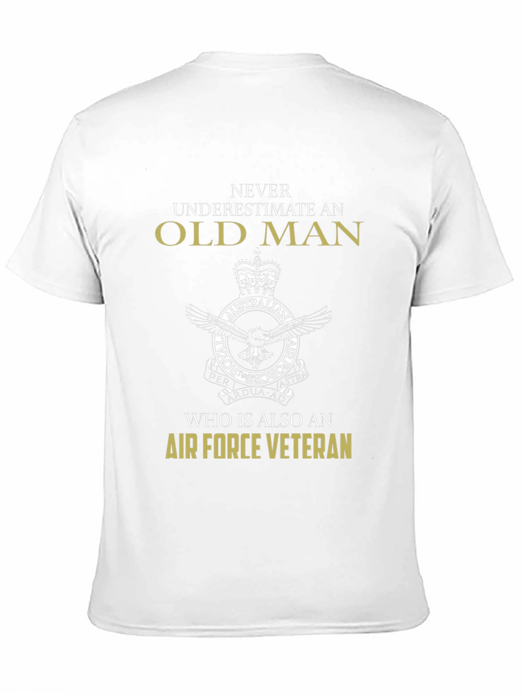Air Force Veteran Old Man T-Shirt