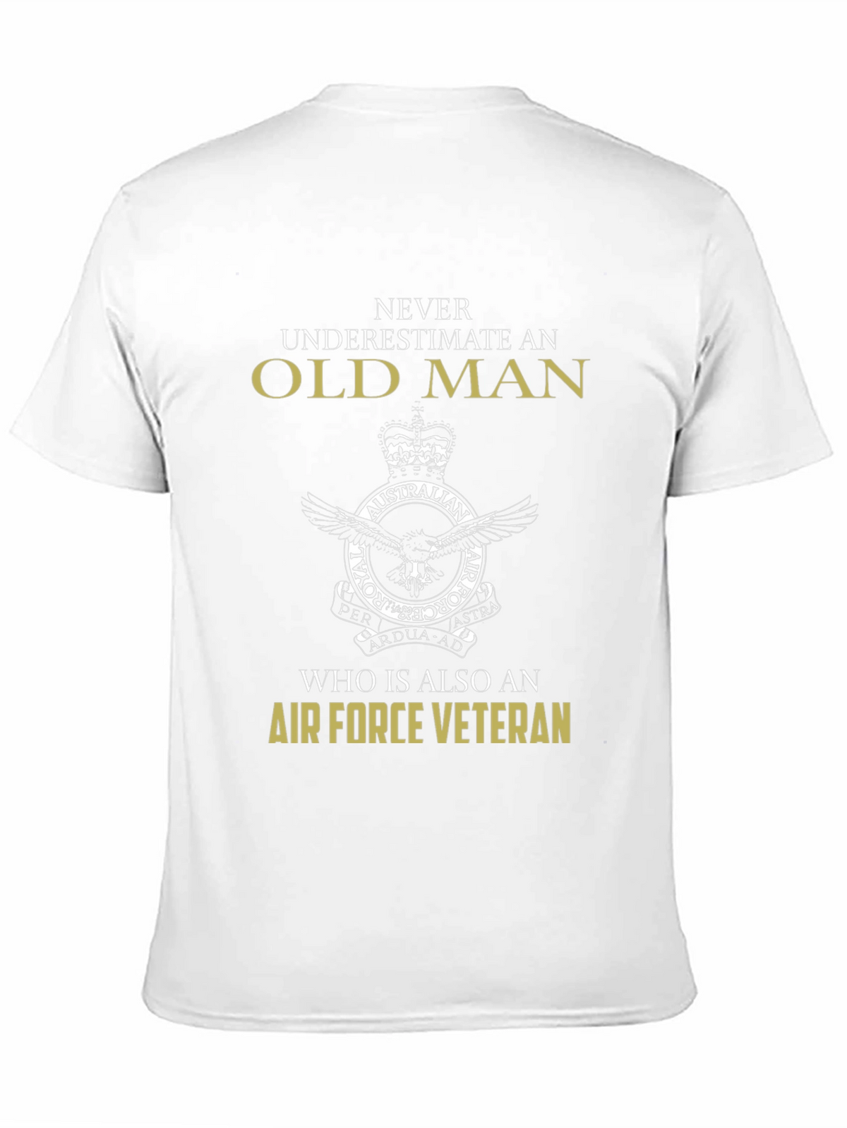 Air Force Veteran Old Man T-Shirt