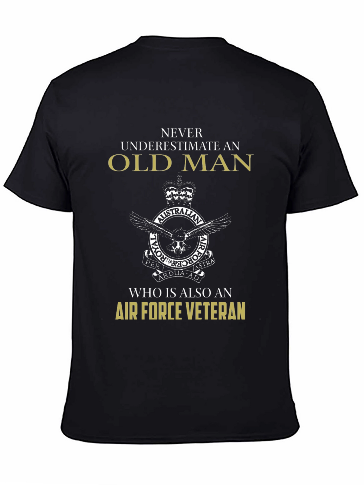Air Force Veteran Old Man T-Shirt