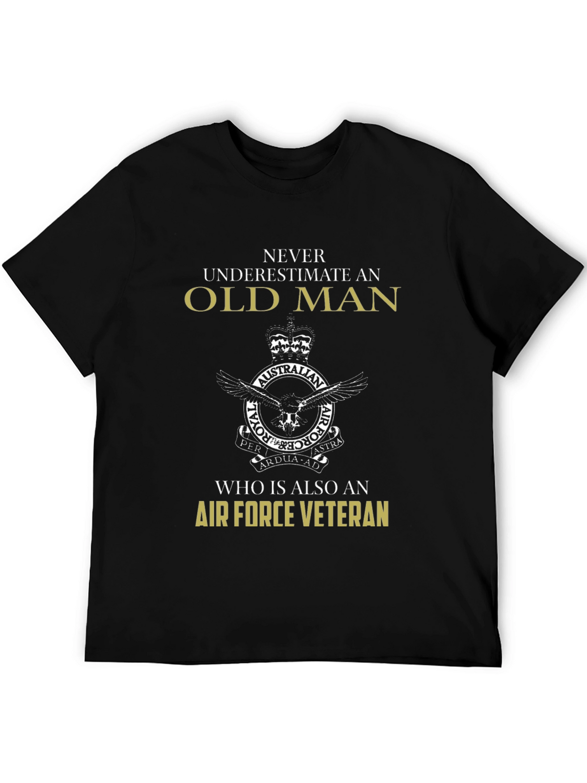 Air Force Veteran Old Man T-Shirt