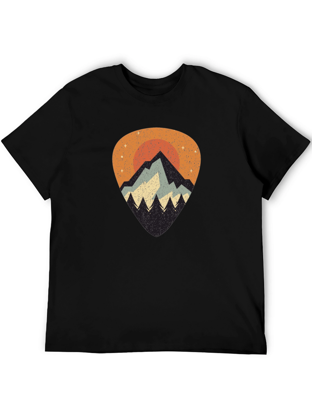 Mountain Sunset Graphic Tee - Nature Inspired T-Shirt