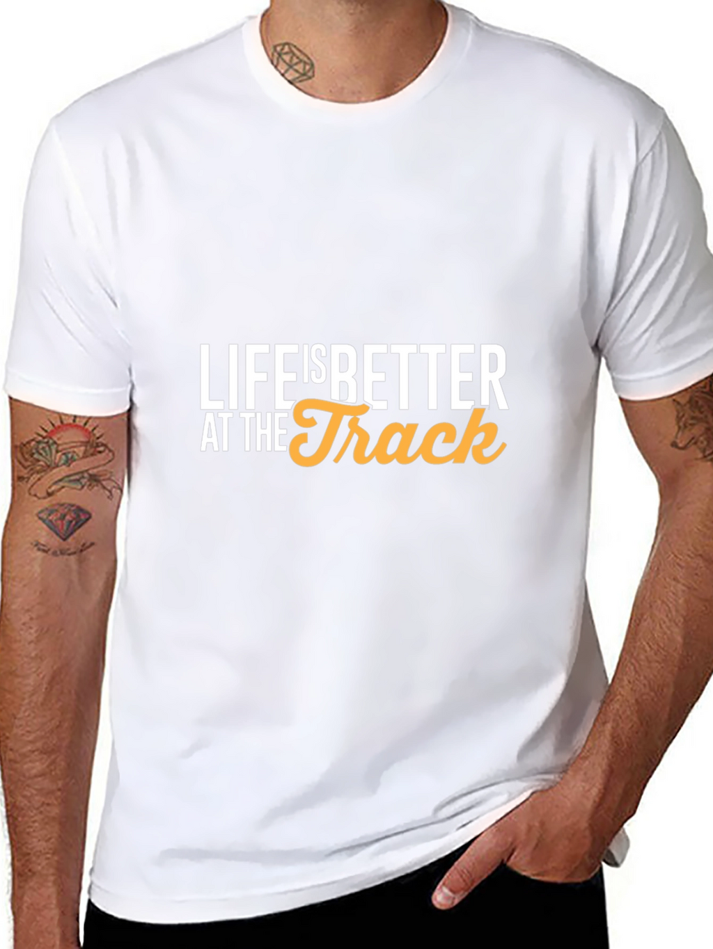 Life is Better at the Track T-Shirt