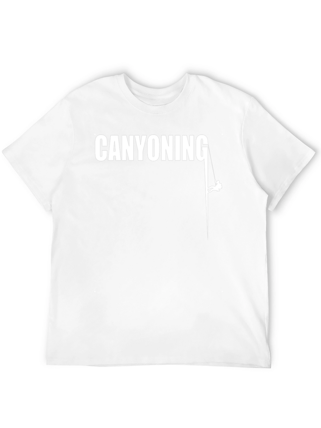 Canyoning Adventure T-Shirt - Rappel Design