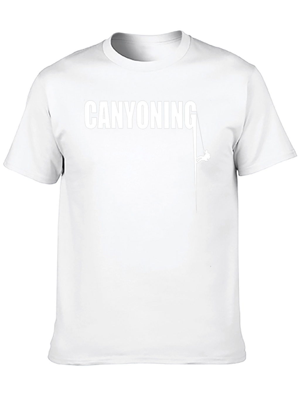 Canyoning Adventure T-Shirt - Rappel Design