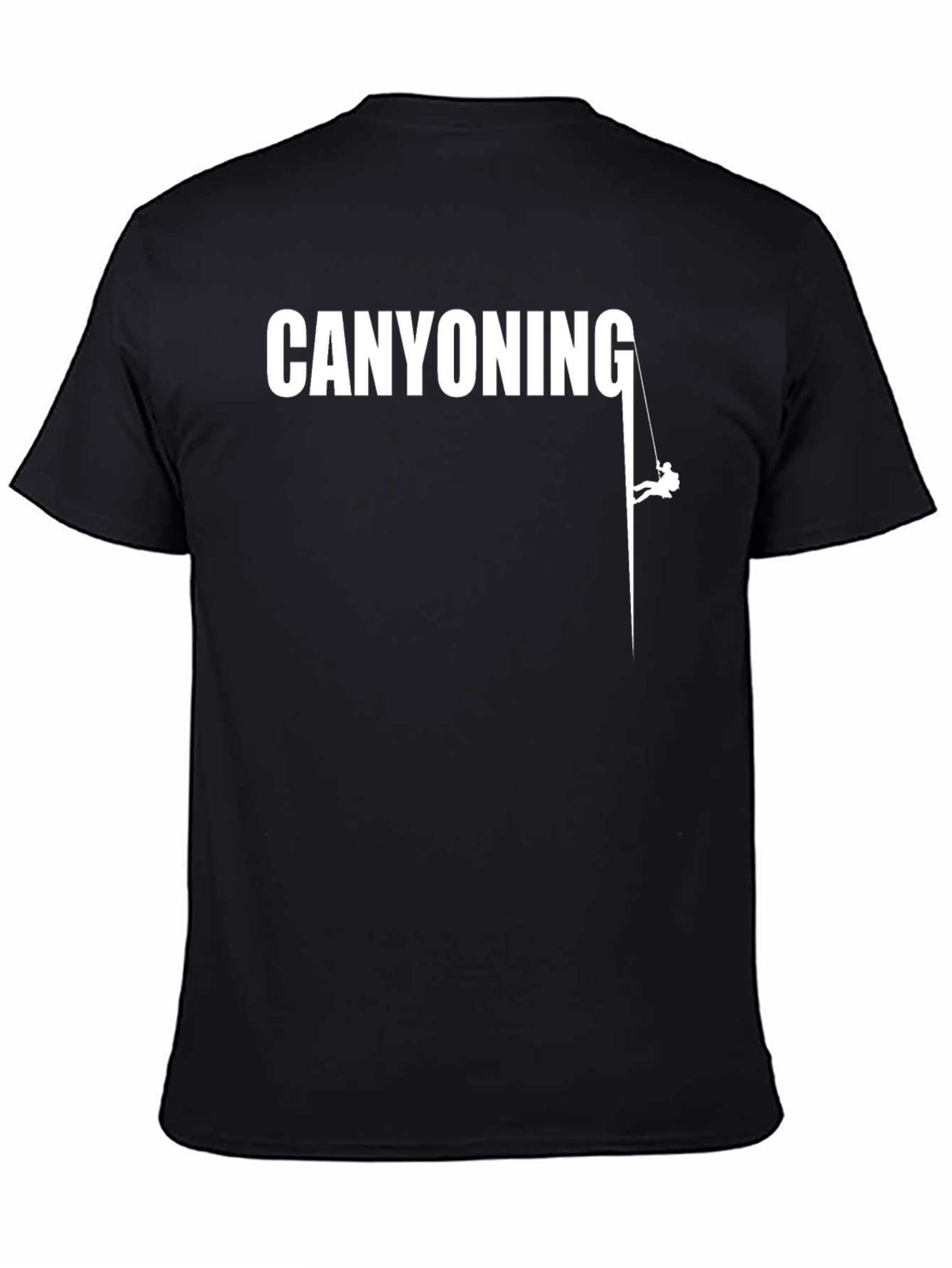 Canyoning Adventure T-Shirt - Rappel Design