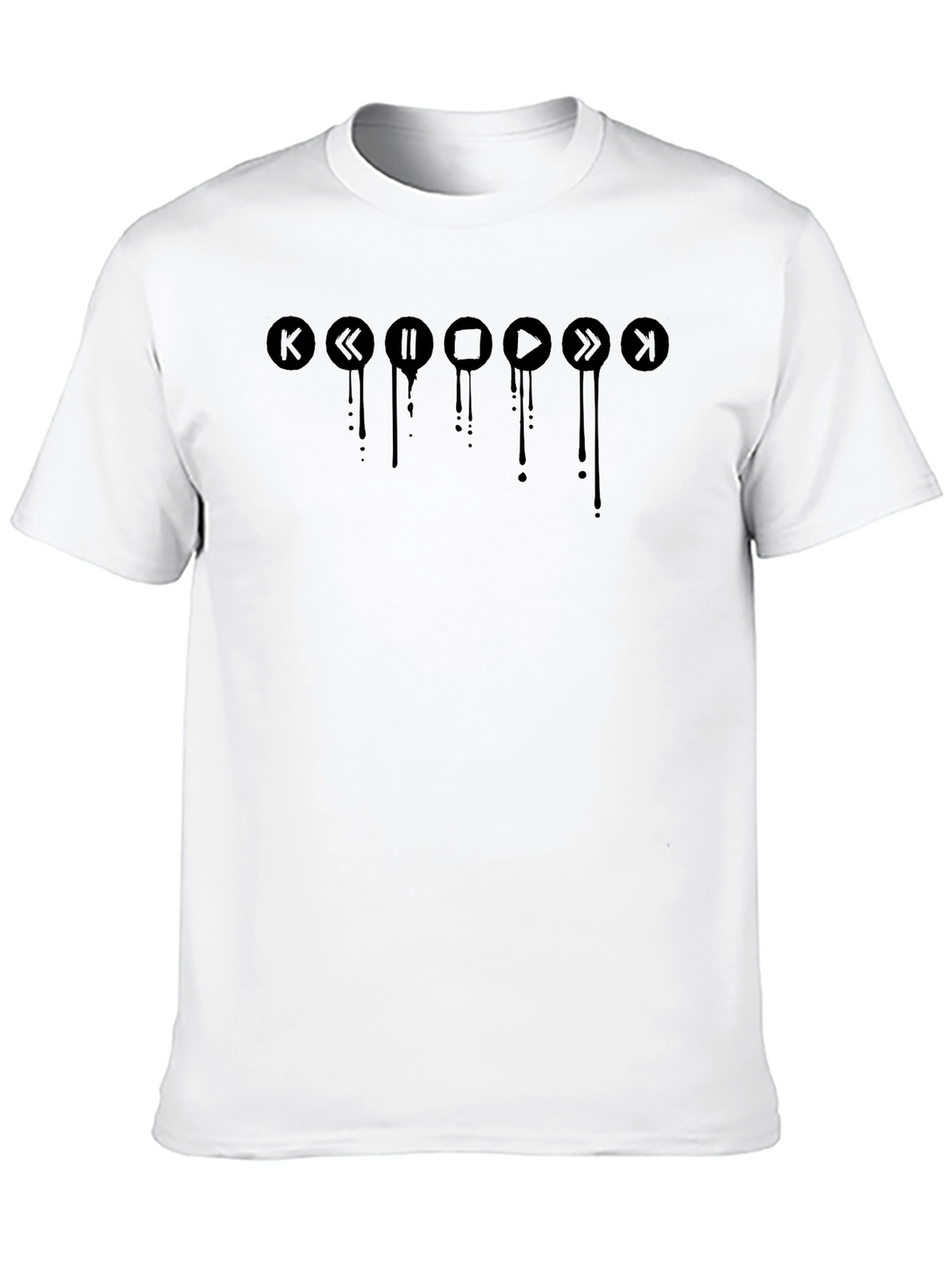 Dripping Media Player T-Shirt