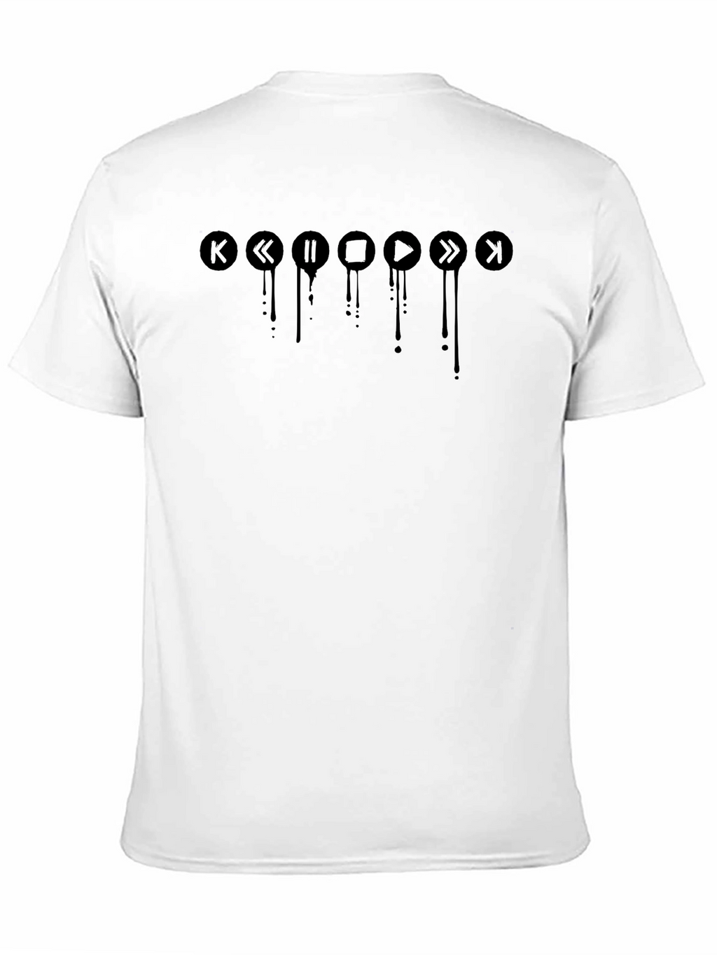 Dripping Media Player T-Shirt
