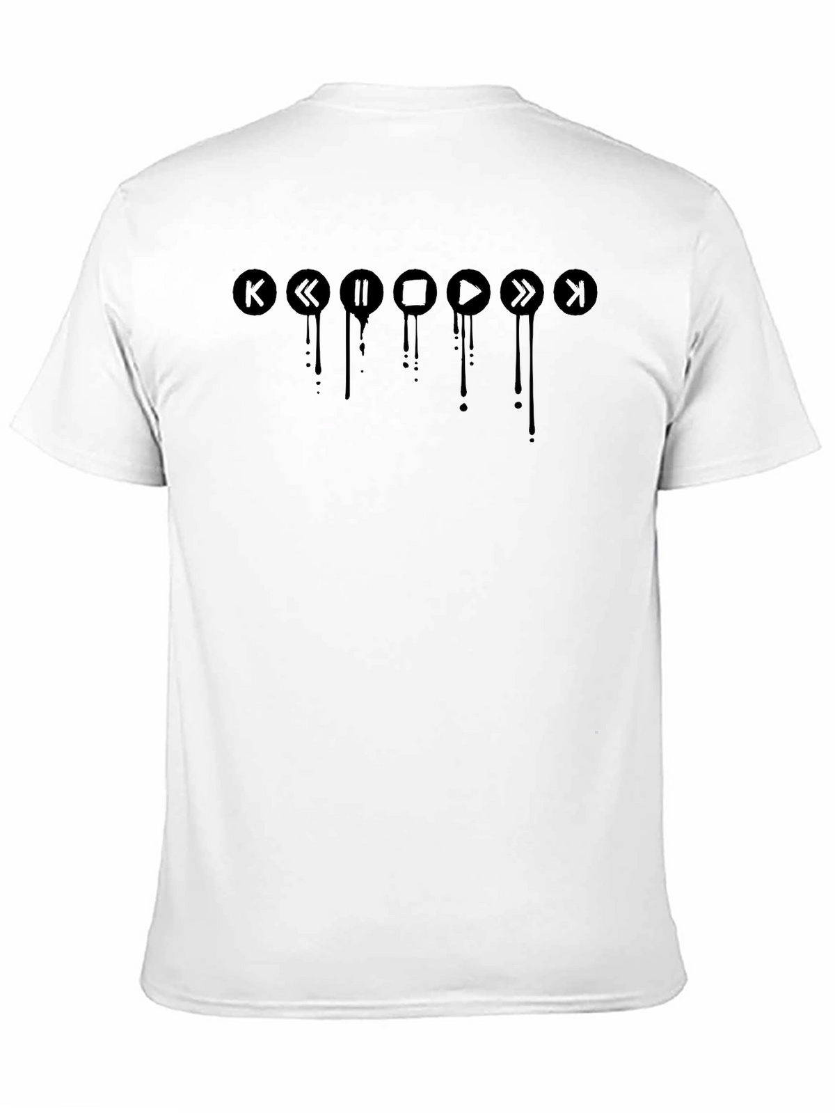 Dripping Media Player T-Shirt