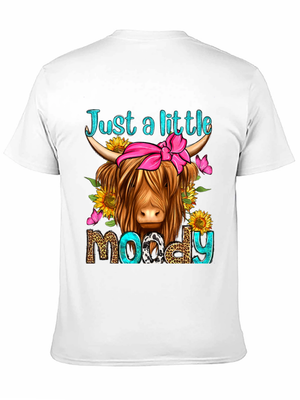Just a Little Moody Highland Cow T-Shirt