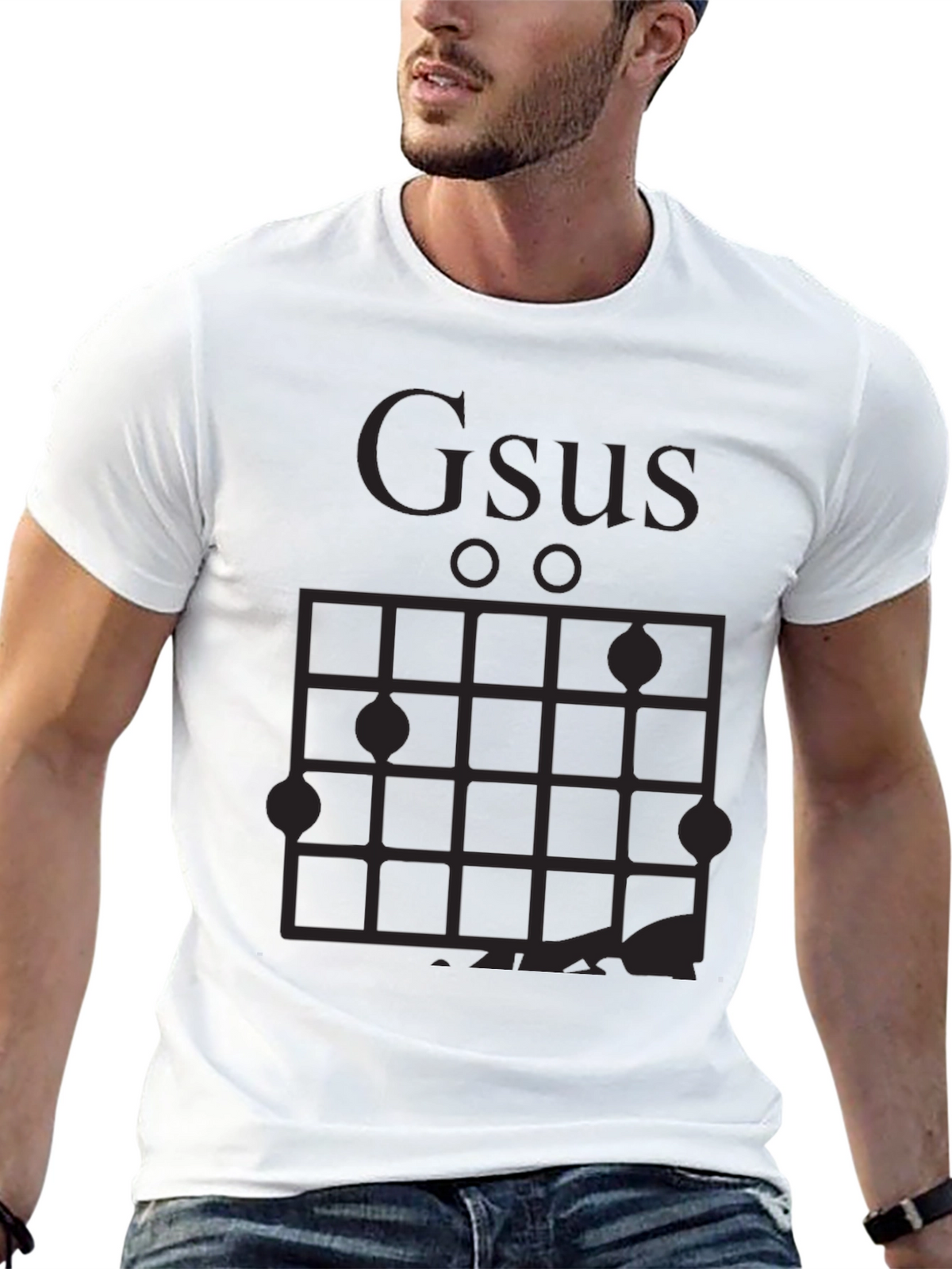 Gsus Chord T-Shirt - Musicians Tee