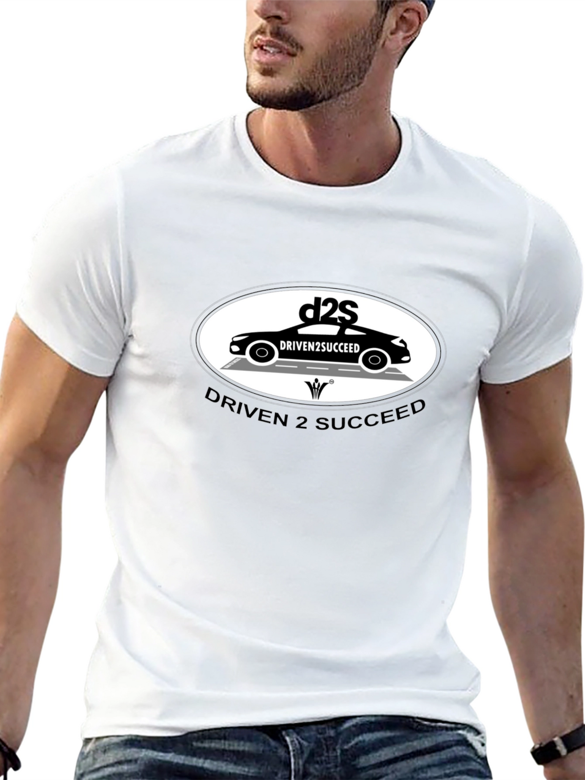 Driven 2 Succeed Black Graphic Tee