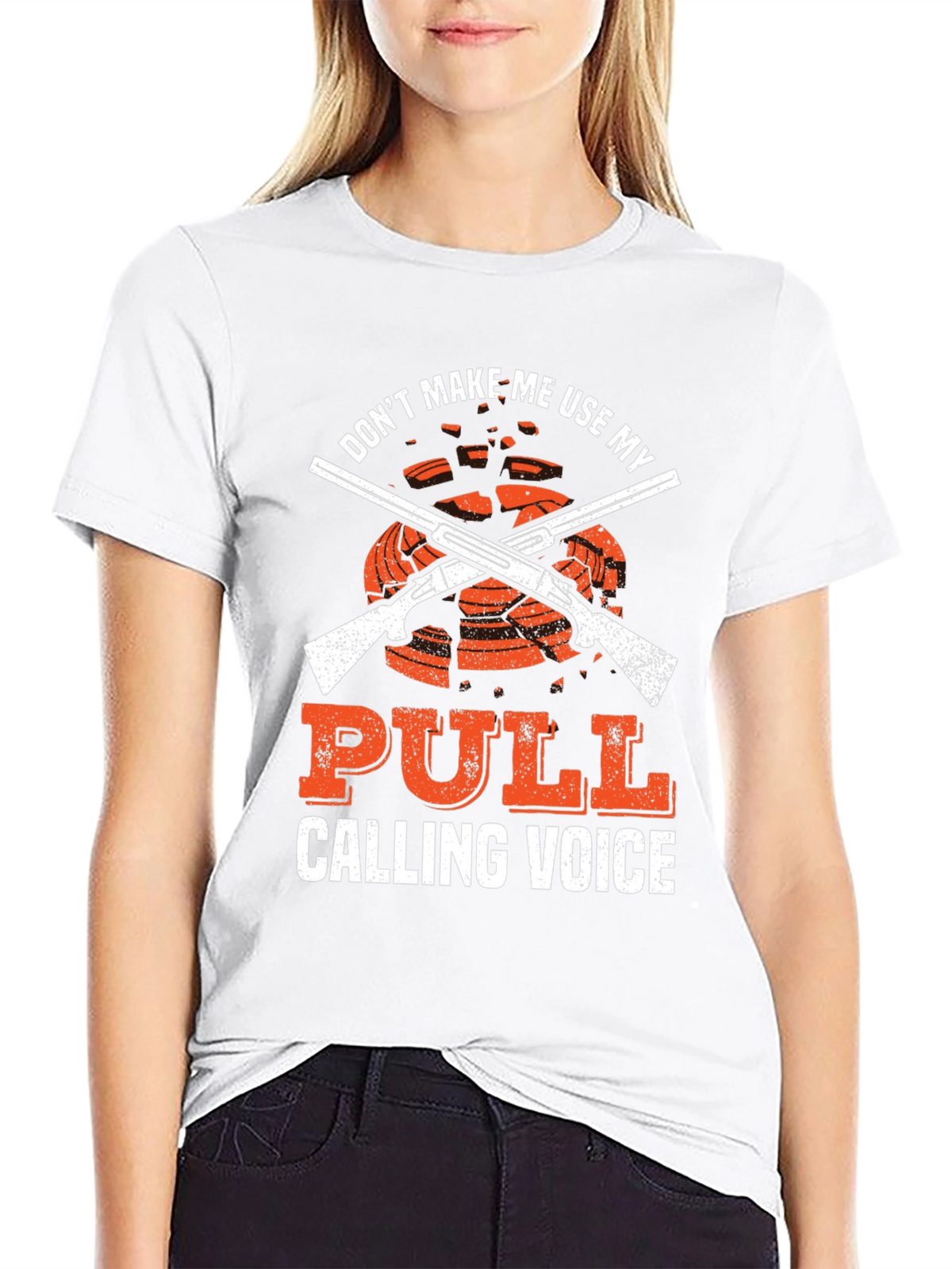 Pull Calling Voice T-Shirt - Skeet Shooting Tee