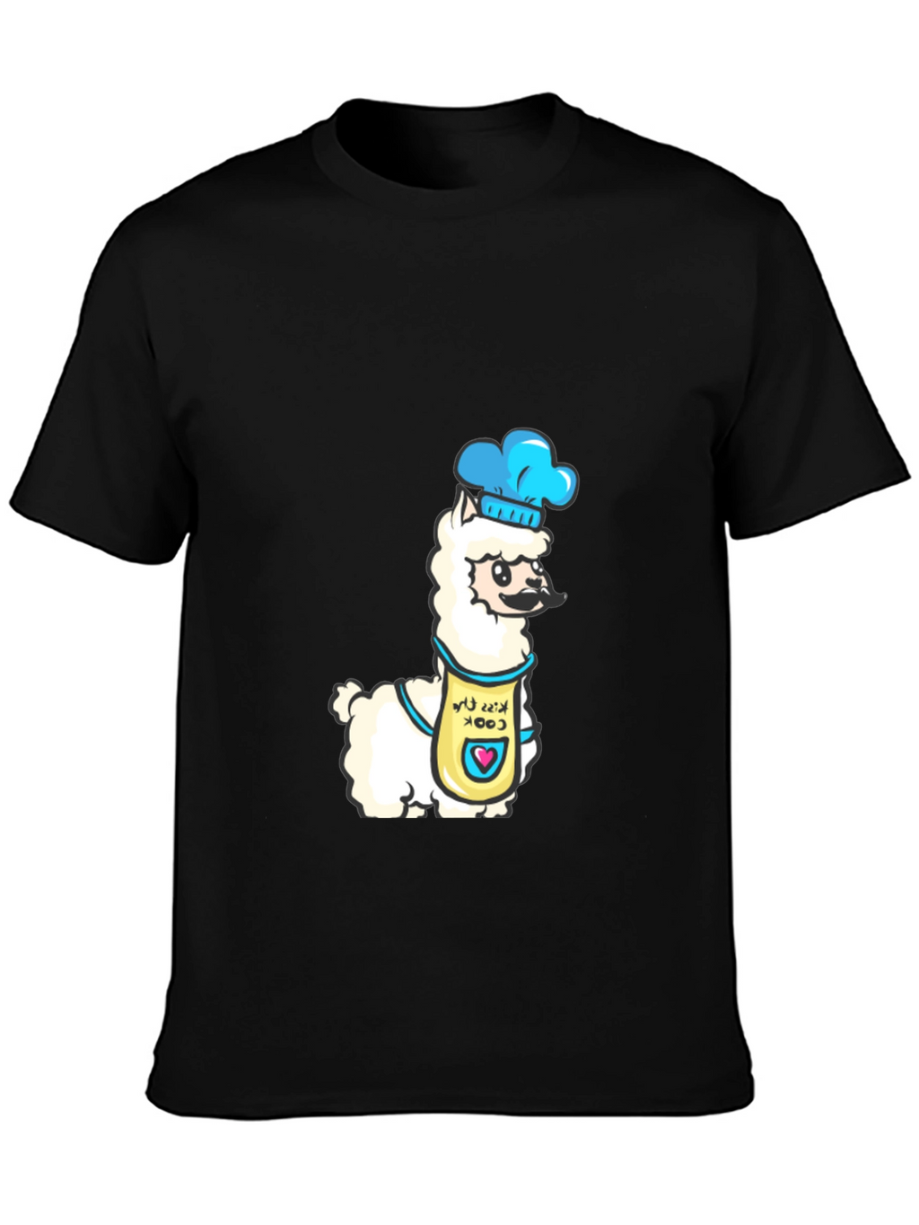 Chef Llama Graphic Tee - Funny Cook T-Shirt