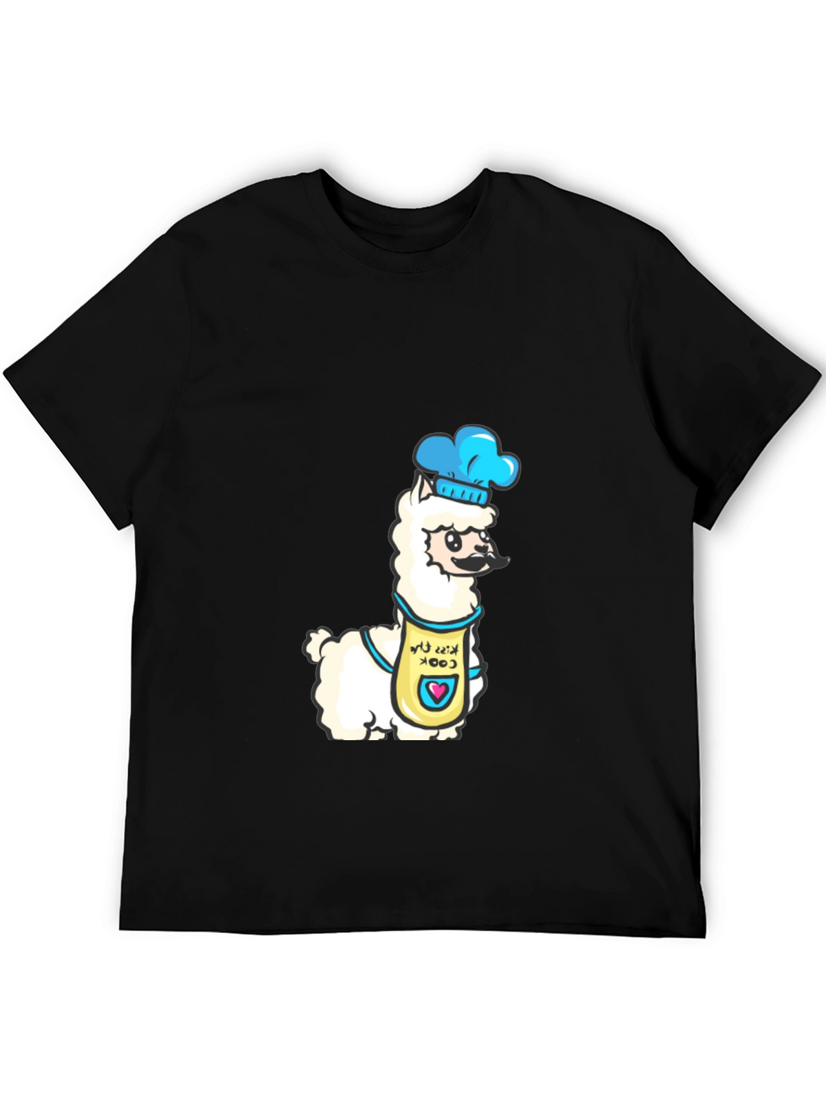 Chef Llama Graphic Tee - Funny Cook T-Shirt