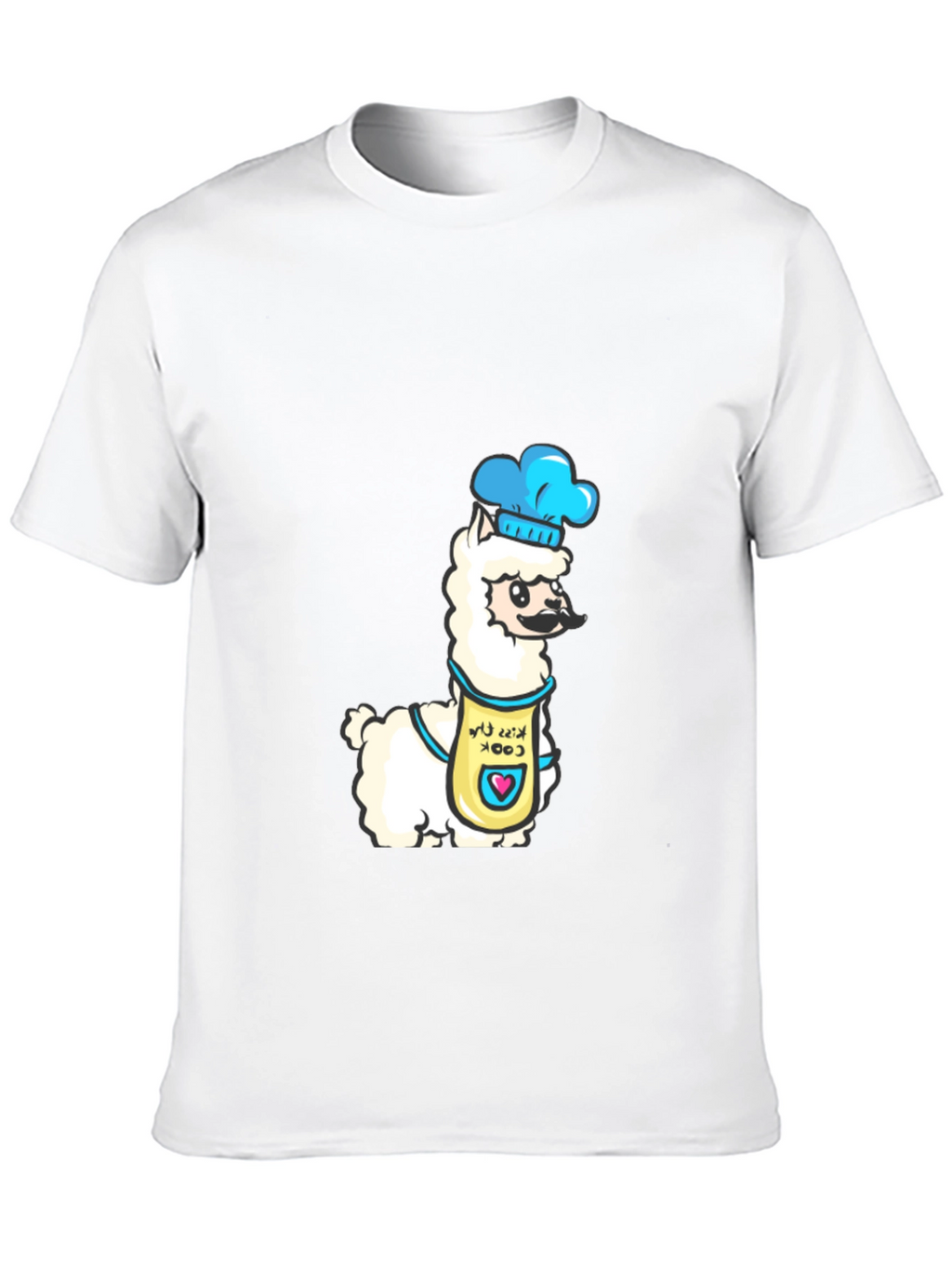 Chef Llama Graphic Tee - Funny Cook T-Shirt