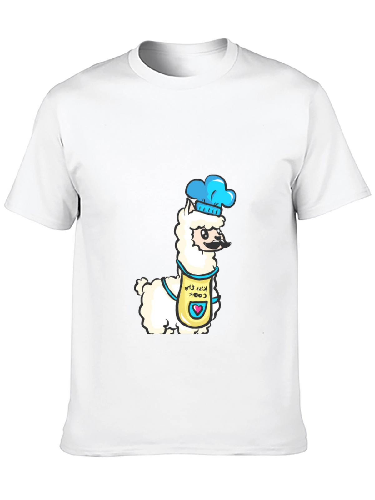 Chef Llama Graphic Tee - Funny Cook T-Shirt
