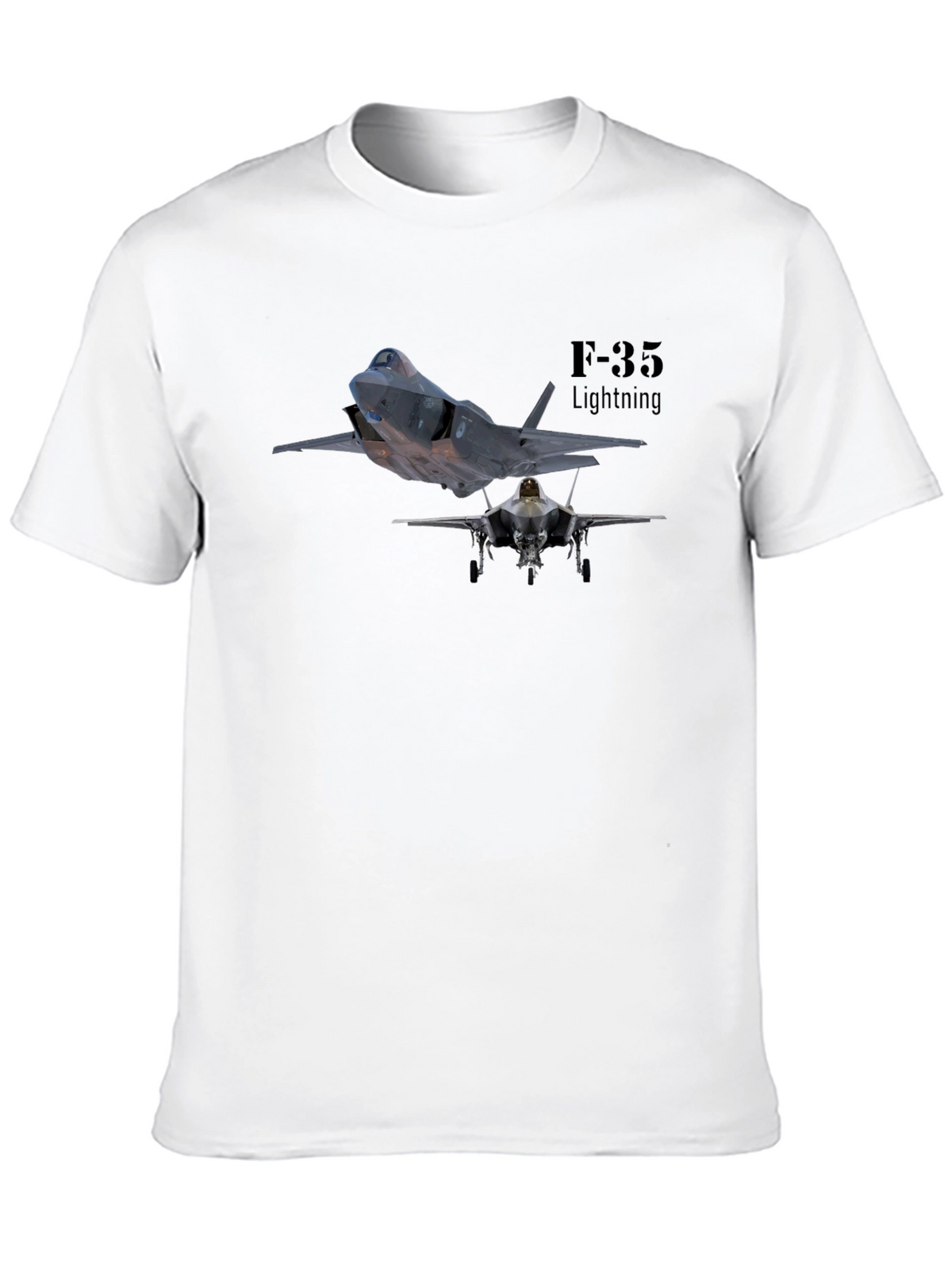 F-35 Lightning Black T-Shirt