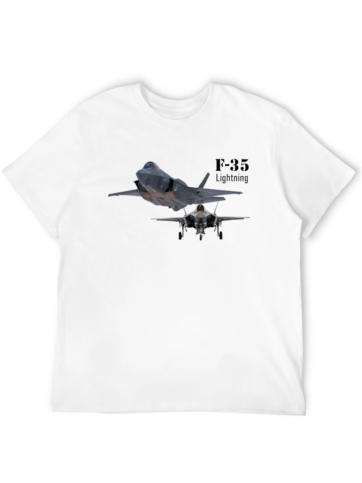 F-35 Lightning Black T-Shirt