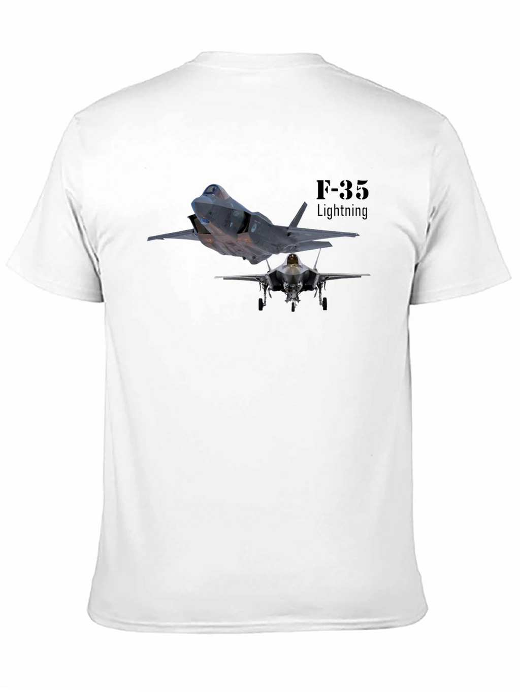 F-35 Lightning Black T-Shirt
