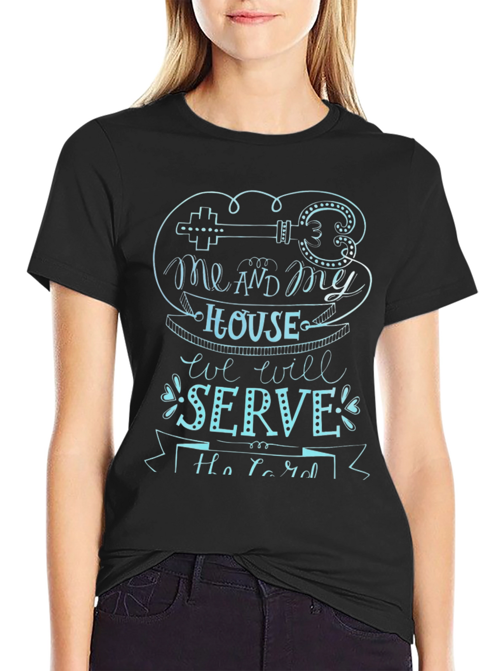 Me and My House T-Shirt - Christian Graphic Tee