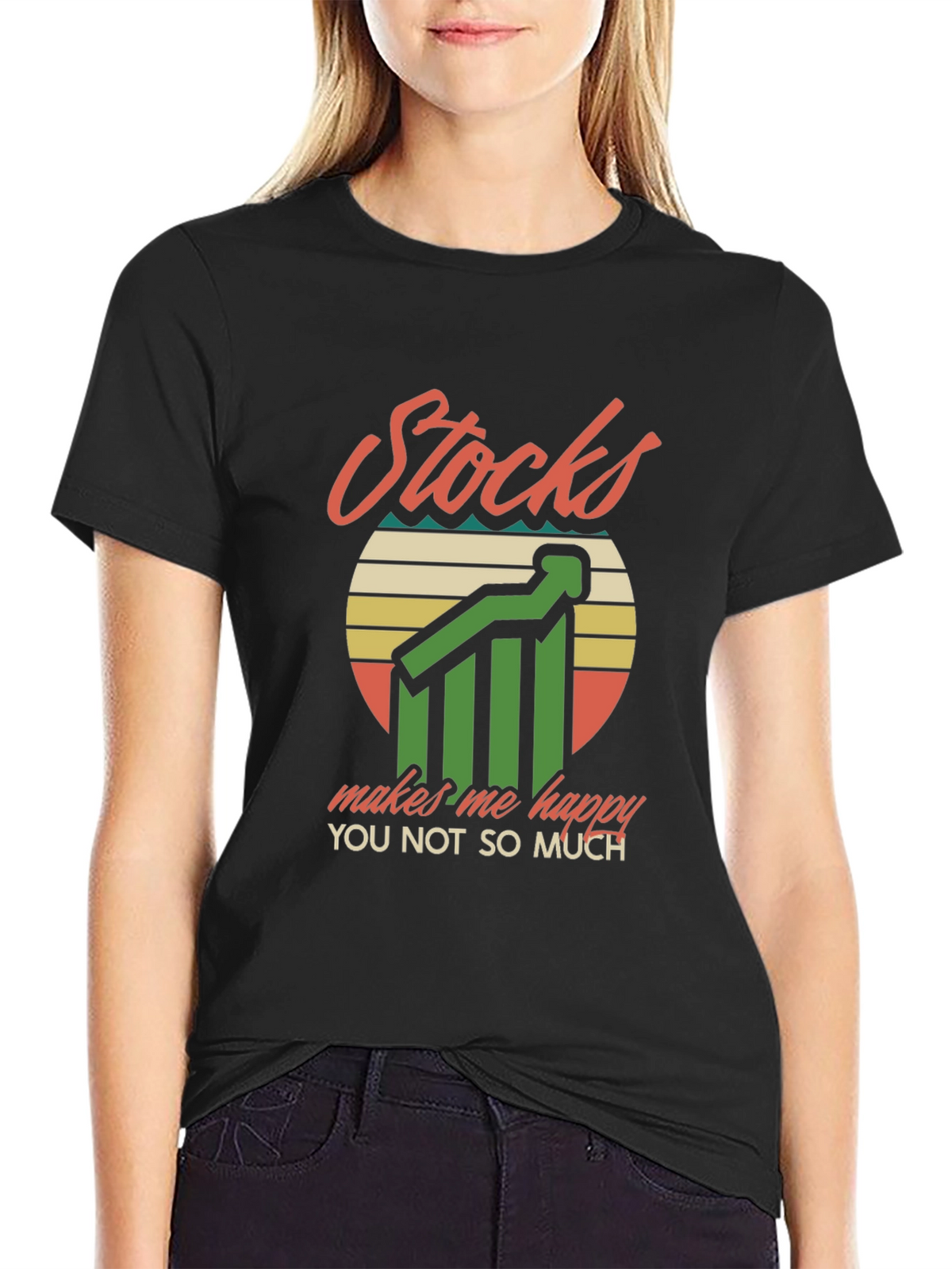Stocks Make Me Happy T-Shirt