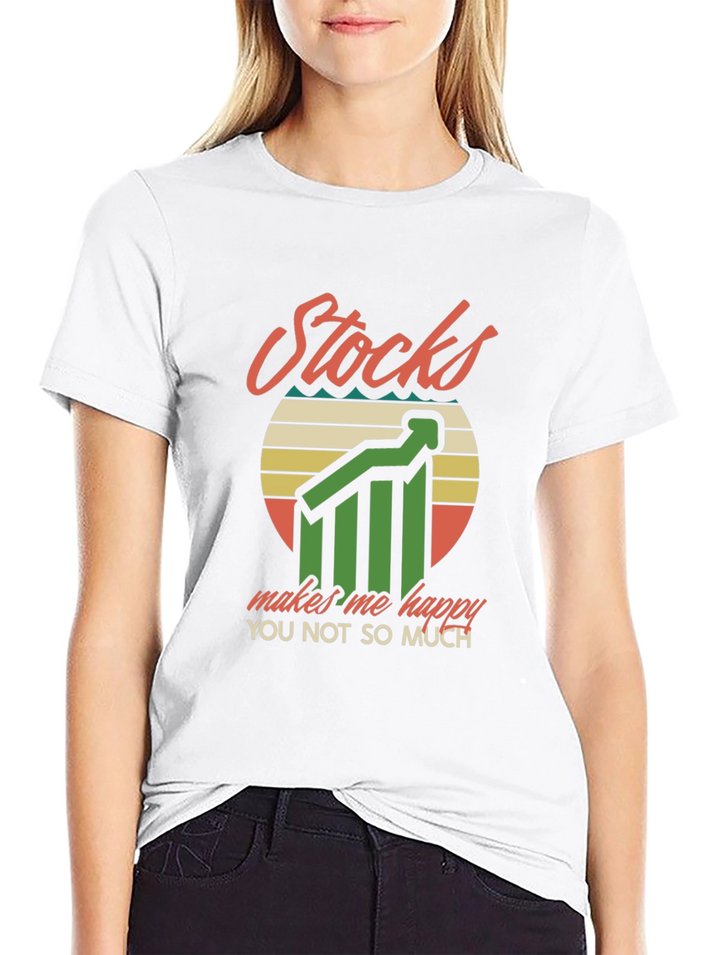 Stocks Make Me Happy T-Shirt