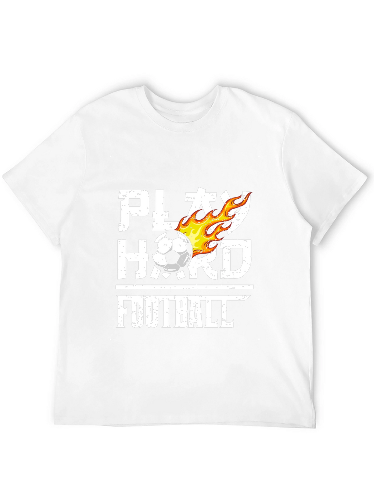 Play Hard Football T-Shirt Black
