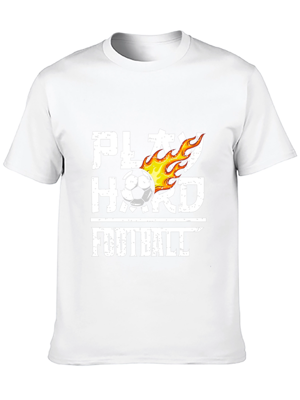 Play Hard Football T-Shirt Black