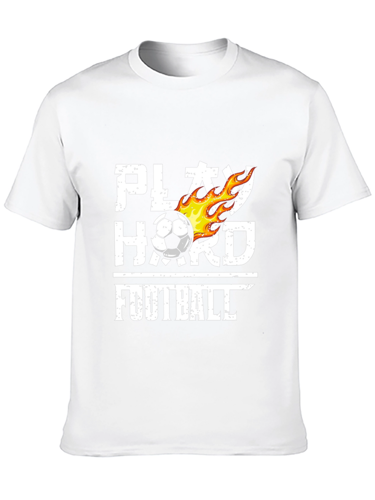 Play Hard Football T-Shirt Black