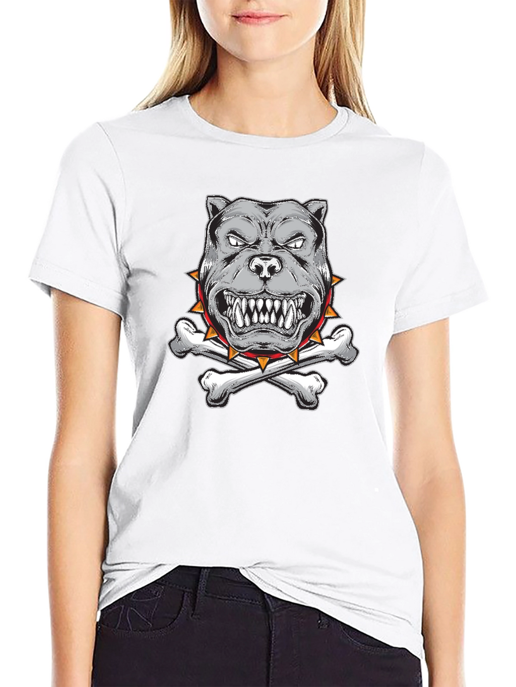 Mens Graphic Tee - Angry Dog Design