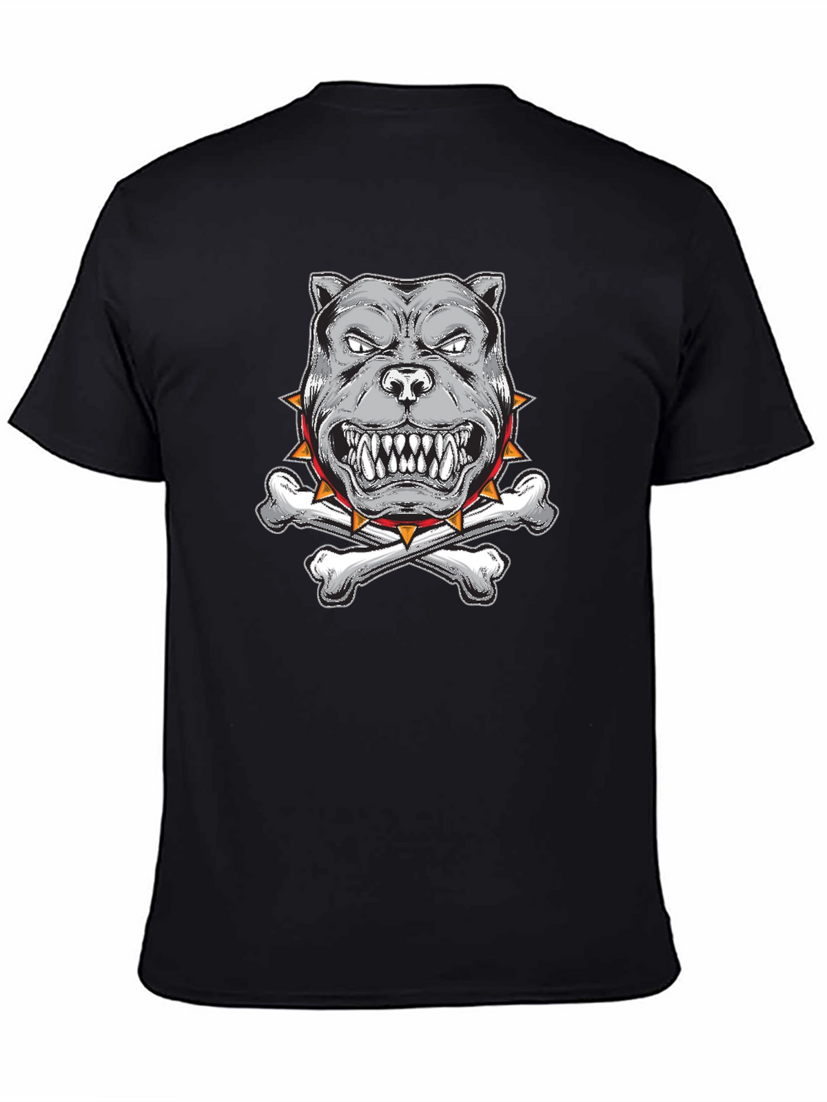 Mens Graphic Tee - Angry Dog Design