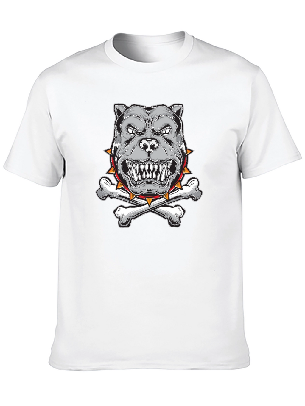 Mens Graphic Tee - Angry Dog Design