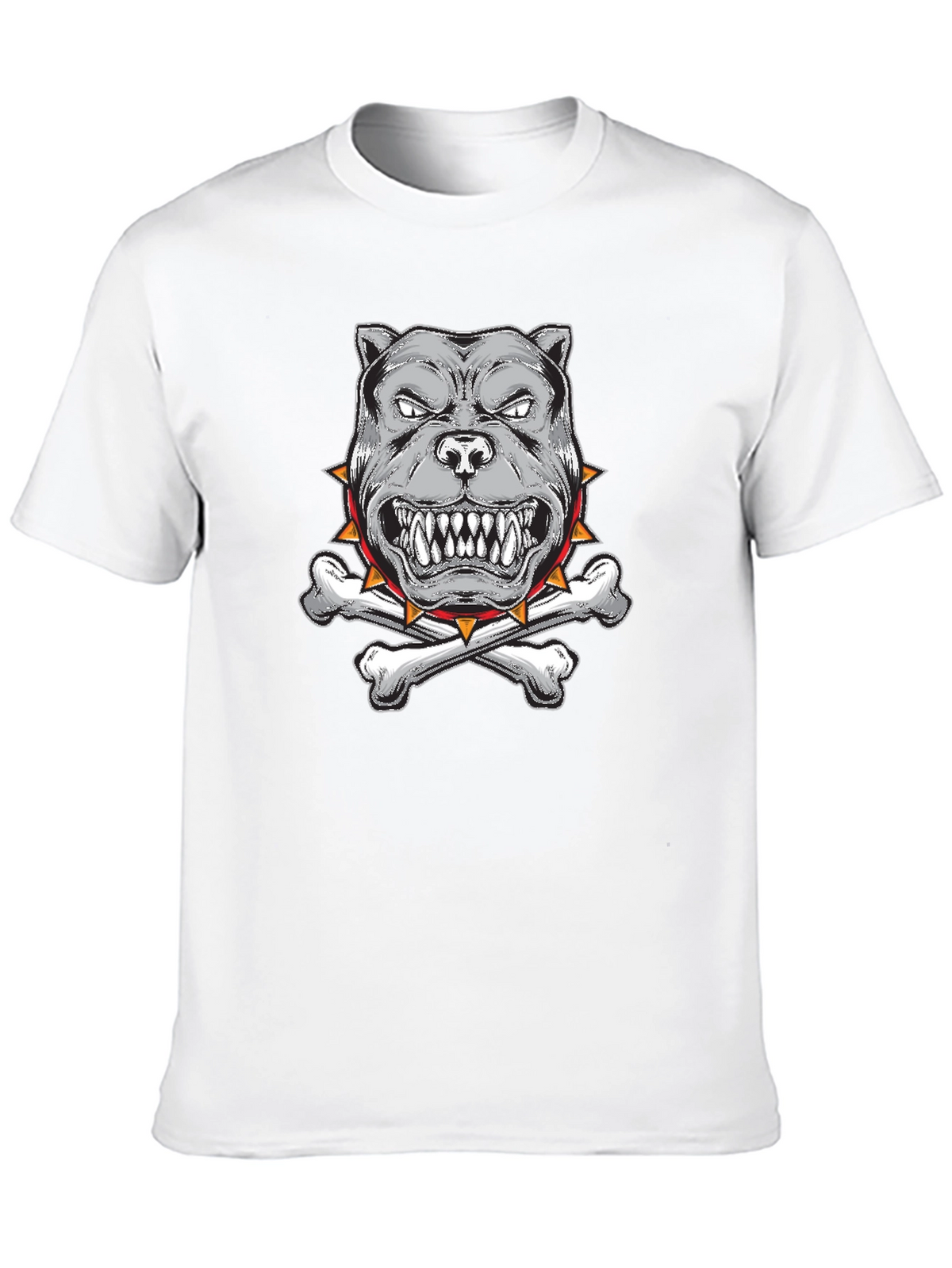 Mens Graphic Tee - Angry Dog Design