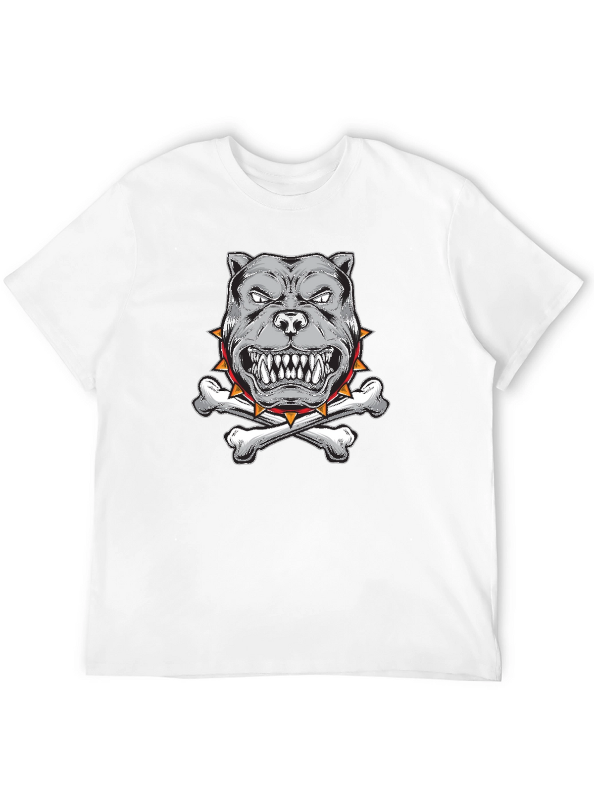 Mens Graphic Tee - Angry Dog Design