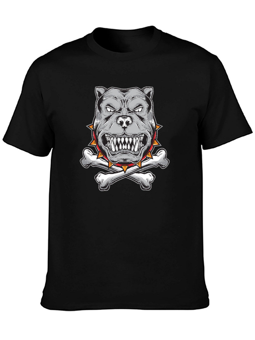 Mens Graphic Tee - Angry Dog Design