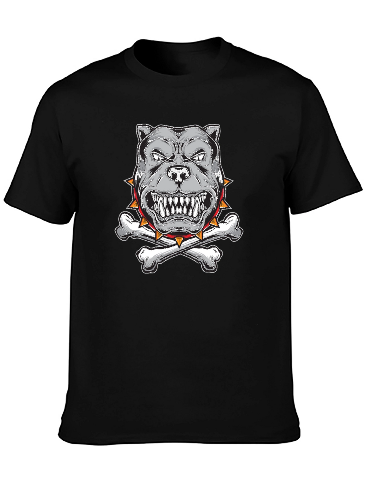 Mens Graphic Tee - Angry Dog Design