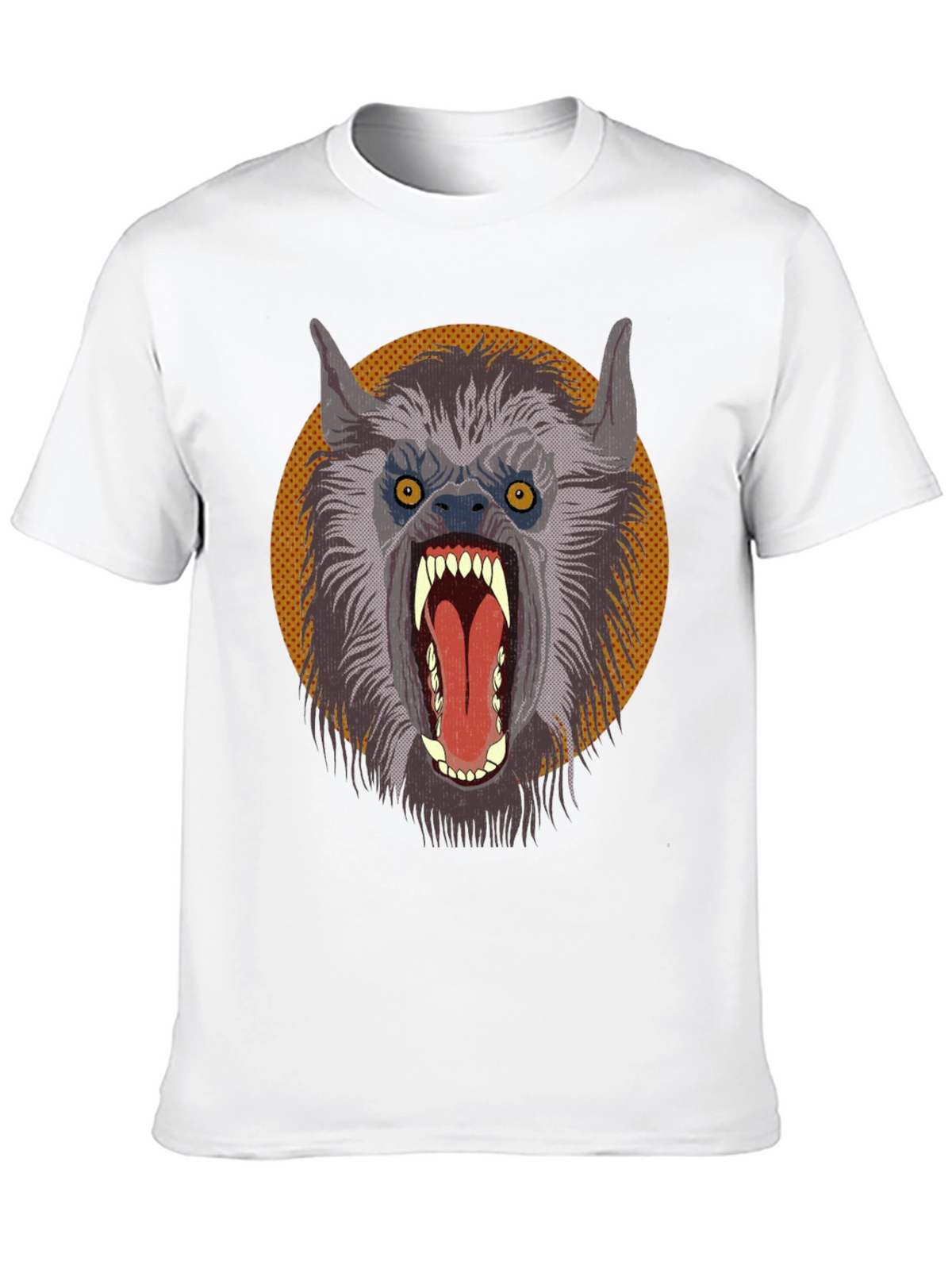 Werewolf Graphic Tee - Monster T-Shirt