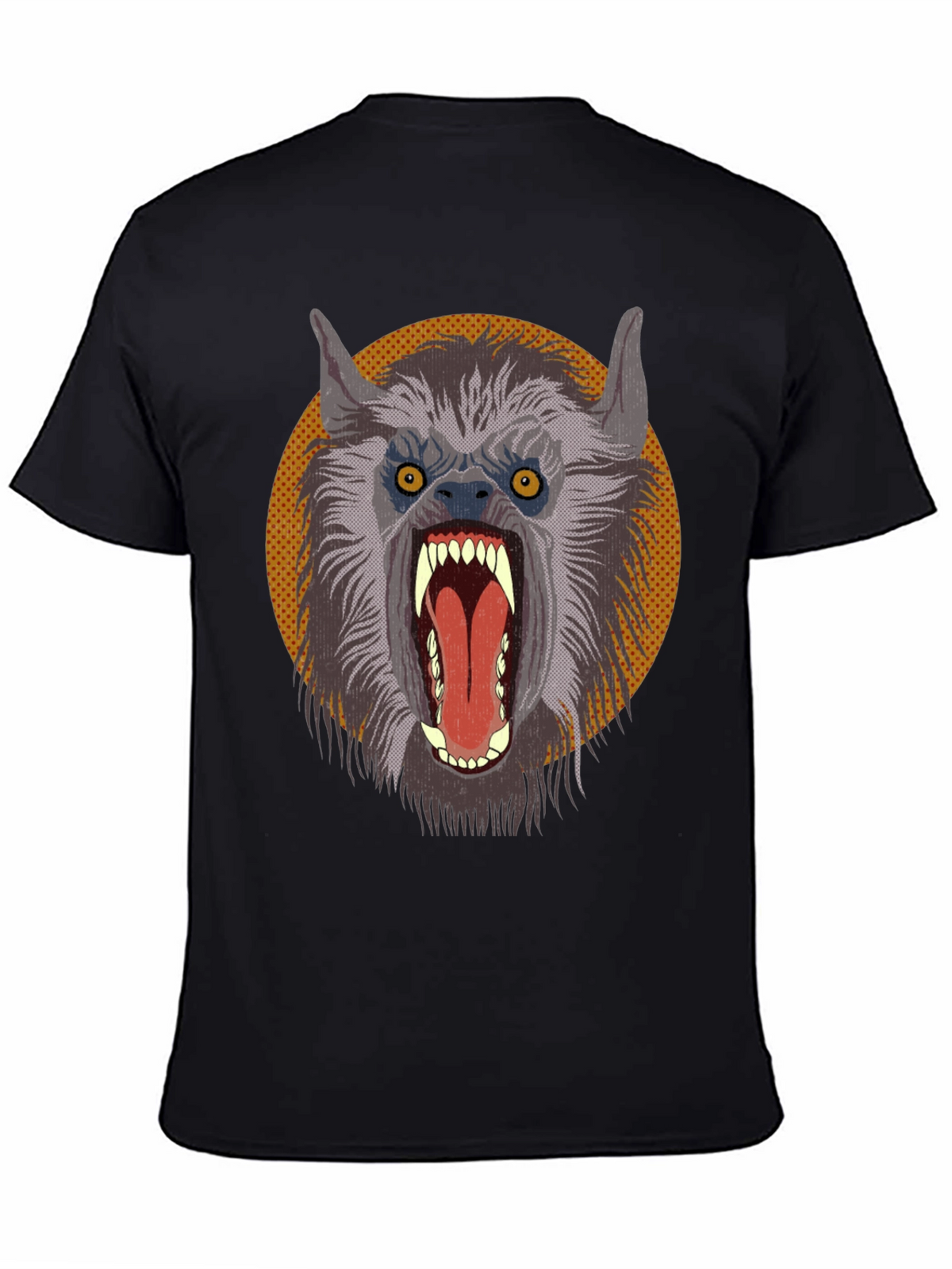 Werewolf Graphic Tee - Monster T-Shirt