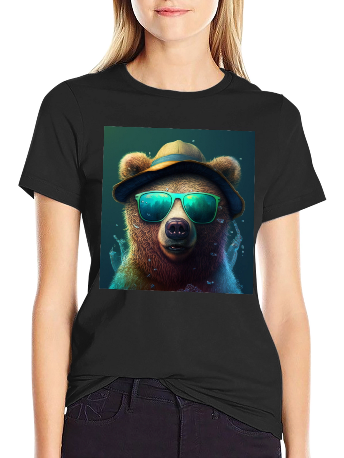 Cool Bear Tee: Shades & Hat